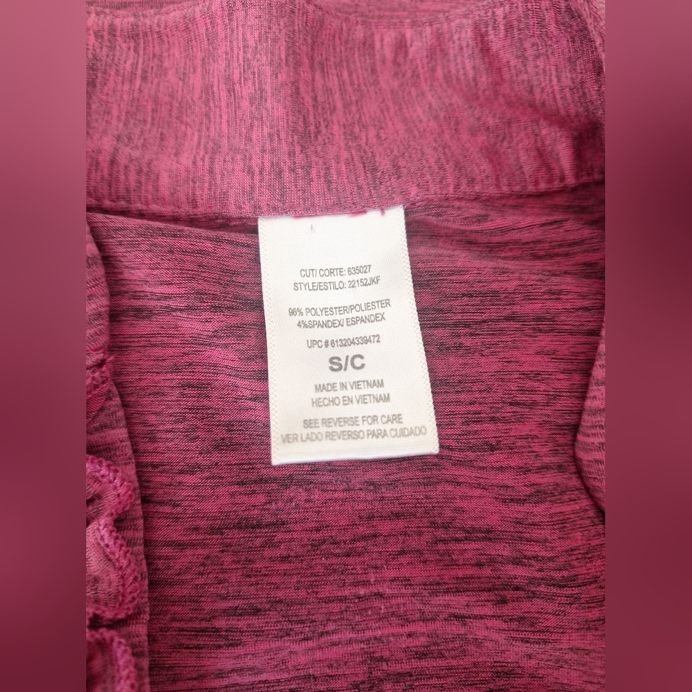 Pink Ruched Women's Top - Picture 4 of 4